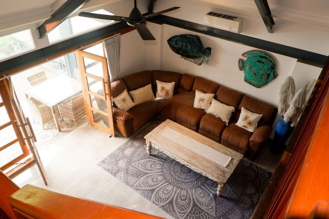 Living area from above
